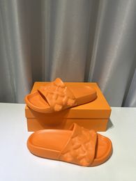 Designer MAN Slider Luxury Woman Slippers Wholesale Price sandal 1Shoe Original Box size 35-45