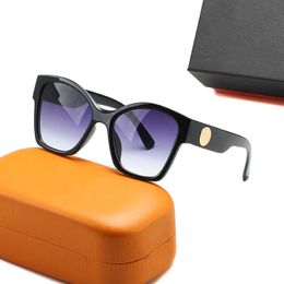 High Quality Designer Sunglasses For Men Women Luxury Square Fashion Big Frame Sun Glasses Uv400 Eyewear With Box