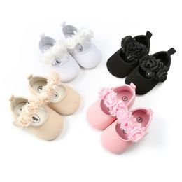 First Walkers Baby Girl Shoes Infant Embroidered Sparkling Dress Soft Anti-slip Prewalkers Born Moccasins 12-colorsFirst