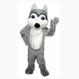 Festival Dress Husky Dog Mascot Costumes Carnival Hallowen Gifts Unisex Adults Fancy Party Games Outfit Holiday Celebration Cartoon Character Outfits