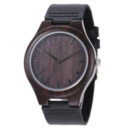 Wristwatches REDEAR Wooden Watch Men Wood Quartz Watches In For Gift Clock Male Quality Relogio Masculino