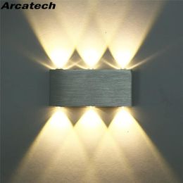 Wall Lamp Modern 2W 4W 6W Sconces Indoor LED Light Fixture Bedside Loft Living Room Up Down Home Hallway NR-194Wall