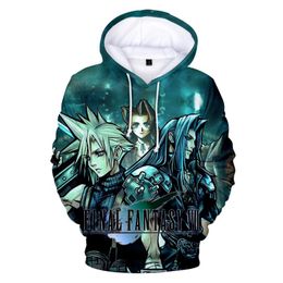 Men's Hoodies & Sweatshirts Cosplay Final Fantasy 7 Men/women Sweatshirt Autumn Winter Harajuku Mens Hoodie Fashion Pullover Oversize Hoodie