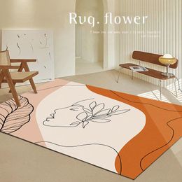 Carpets Nordic Style Carpet Living Room Floor Bedroom Bedside Decoration Coffee Table Rug Lounge Home Decor Mat