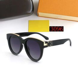 Designer LOU VUT luxury cool sunglasses Luxury Millionaires Sunglasses Mens and Womens Plate Full Frame Retro Hot-selling Famous Brand 3096 with original box