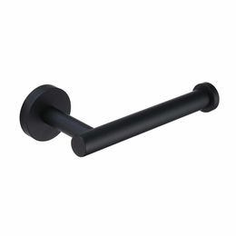 Black Toilet Paper Holder stainless Steel Wall Mount shelf paper towel for bathroom accessories D24 200923