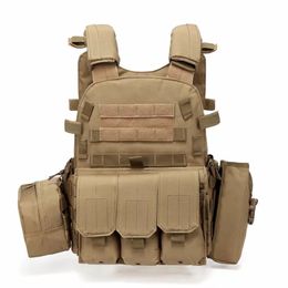Mens Vests Hunting Vest Military Tactical Vest JPC Plate Vest Ammo Maga 220823