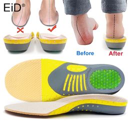 Premium Ortic Gel Insoles Orthopaedic Flat Foot Health Sole Shoes Insert Arch Support Pad For Plantar fasciitis Unisex 220804