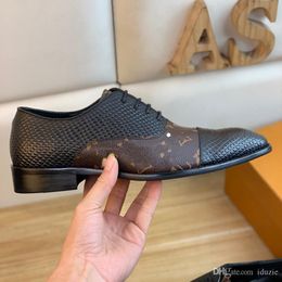 Echtlederschuhe für Herren, Business-Oxfords, lässig für Herren, hochwertige formelle Kleidung, sanfter Luxus-Designer-Slip-On, große Größe, US6-US11,5, niedriger Preis 38-45