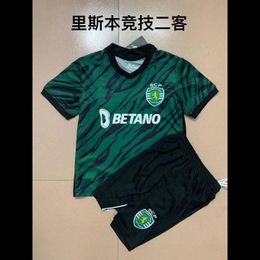 Soccer Jerseys Jersey 2021-22 Lisbon Sports Unpopular Football Customized Training Clothes Children's Primary School Students' Second Away Game