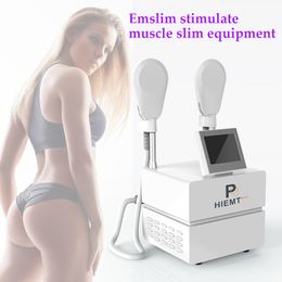 Portable Hiemt Electromagnetic 7 Tesla Slimming Machine Ems Muscle Stimulate Shaping Vest Line Creating Peach Hip Body Sculpting And Contouring Machine