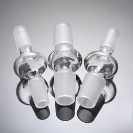Clear Adapters For Hookahs Glass Water Bongs Smoking Accessories Dab Rig Oil Rigs 14mm 18mm Male Female Joint ADP01-10