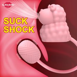 Animal Lamb Vibrator With Female Stimulator Clitoris Sucking Machine sexy Toys For Womans Girls Clit Sucker Vibro Adult Goods