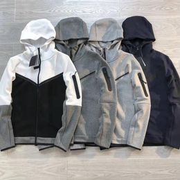Mens jacket of tracksuit lounge transfer print logo casual sport tech fleece tracksuits Loose Street Fashion couple style hoodies coat AAA