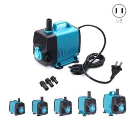 110V Ultra Quiet Waterproof IP68 Filter Water Pump for rium Pond Submersible Fountain 1015254055W 6003000LH Y200917