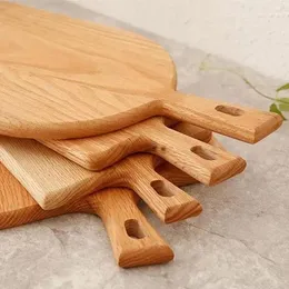 Square Kitchen Chopping Block Wood Home Cutting Board Cake Sushi Plate Serving Trays Bread Dish Fruit Plate Sushi Tray Steak Tray
