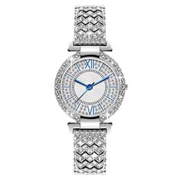 Luxury Iced out Quartz Watches Womens Watch Fashion Wristwatches for Women M1126