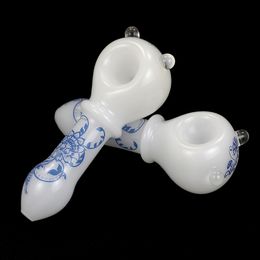 Smoking Accessories pipe Small blue and white porcelain pipes Household Sundries