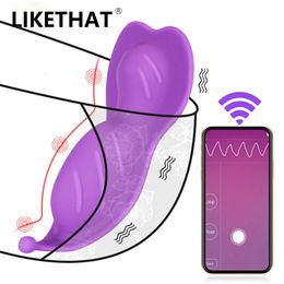 Wearable Vagina Vibrator Bluetooth APP Control Female Clitoris Vacuum Stimulator Nipple sexy Toys for Women Masturbator Product