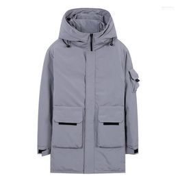 Men's Down & Parkas Winter Coat Men White Duck Coats Warm Hoodies Long Jacket Russian High Quality Jacket1 Kare22