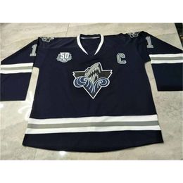 MThr Men Thr tage CHL Rimouski Oceanic 11 Alexis Lafreniere Frederik Gauthier With 50th Anniversary Patch Hockey Jersey custom any name or number