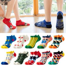 Men's Socks Pairs Of Men's And Women's Shallow Mouth Cotton Spring Autumn Thin Tide Brand Ins Trend Breathable Boat SocksMen's