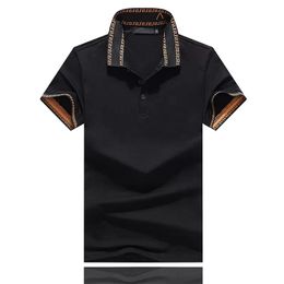 Designer mens Basic business polos T Shirt fashion france brand Men's T-Shirts embroidered armbands letter sleeves Mens cotton male tees pullover men sportswear