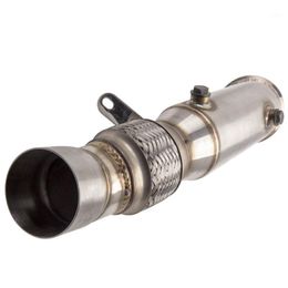 Manifold & Parts 4" Turbo Catless Downpipe For N55 640i E70/E71 F16/F16 X5 X6 535i/Xi F12/F13