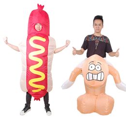 Mascot doll costume inflatable hotdog suit inflatable penis costume party costume carnival cloth festival cloth