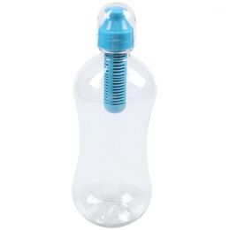 Outdoor Water Bobble Hydration Philtre Bottle Filtered Drinking, Blue