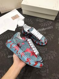 Designer Sneaker Boots Brand Shoes Men Women Designers Sneakers Classic Leather Lace Up Stripe rubber Sole Causal Shoe