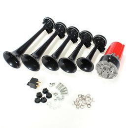 Other Auto Parts IZTOSS 125DB Black Trumpet Musical Dixie Car Duke of Hazzard Compressor 12V Car Air Horn