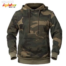 Camouflage Hoodies Mannen Mode Sweatshirt Mannelijke Camo Hooded Hip Herfst Winter Militaire Hoodie Mannen Fleece Jassen Us/eur Maat L220730