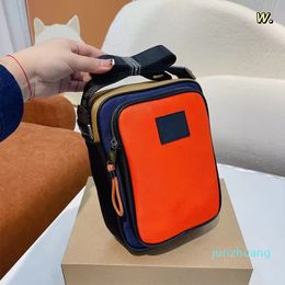 Designer Camera bag Women Man Cross Body Collision Colour Fashion Waterproof All-Purpose Oblique Shoulder Bags 2022