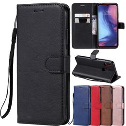 PU Leather Flip Wallet Cases For Huawei P40 P30 P20 Pro P Smart 2019 2020 Y5 Y6 Y7 Prime 2019 Shockproof Cover