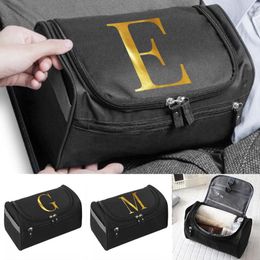 Cosmetic Bags & Cases Unisex Travel Bag Makeup Beauty Case Make Up Organiser Toiletry Kits Storage Hanging Wash Pouch Letter SeriesCosmetic