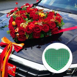 Decorative Flowers & Wreaths Open Wedding Car Floral Base Flower Foam Blocks Cage Artificial HolderDecorative