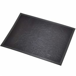4 Pieces Leather Large Placemat 400x300mm Brown Table ers Restaurant Y200328