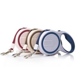 Most Style Dog Leash Double Traction Rope for Small Medium Pet Retactable Lead LJ201109