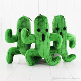 1Pcs Final Fantasy Cactus Cactuar Plush Toy Green Plant Stuffed Soft Dolls With Tag Christmas Gift 24cmdolls Approx