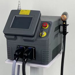 2 in 1 diode laser hair removal machine 808nm 755 1064 High Power Professional spot-fading Whitening tattoo Pigment remove Semiconductor equipment salon use