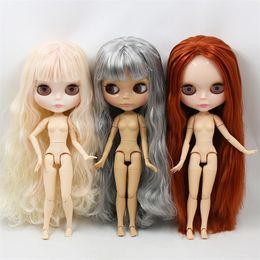 ICY DBS Blyth Doll 19 Joints Body 30CM Matte/Glossy Face with Extra Hands DIY Toy for Girls 220505