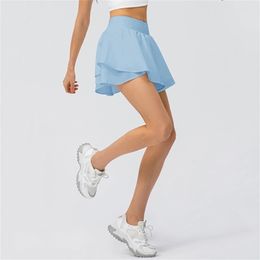 NWT Women 2in1 Lightweight Pleated Tennis Skirts Running Sports Tennis Shorts 2 in Quick Dry Skirts Lightweight Breathable Short 220801