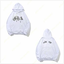 Plam Angels Designer Hoodie Mens Hoodie Women Sweatshirts Shark Break Body Print Sweaters Hoody Oversized Pullover Hoodies for Men Hoodys Flag Bear 986