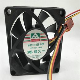 Wholesale fan: Original MGT7012ZB-O20 12V 0.63A 7020 three-line large air volume fan