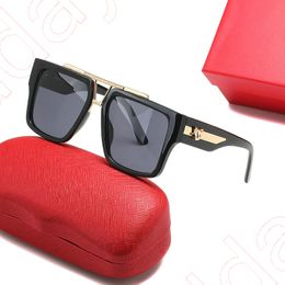 New Fashion Square Sunglasses For Women Men Oversized Frame With D Luxury Brand Disigner 2022 Sun Glasses UV400 Wholesale Sonnenbrillen