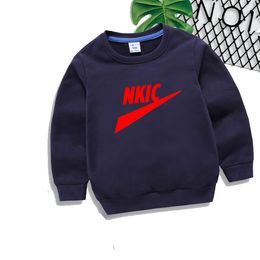 Hot Kids Hoodies Sweatshirts Full Baby-Boys-Girls Cotton Fashion Children Clothes Solid Colour Winter Add Wool Keep Warm Sweater