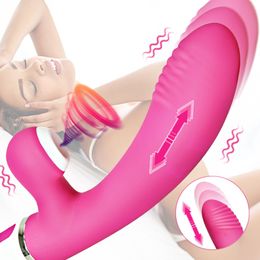 Sucking Vibrators for Women Female Masturbator Clitoris Stimulator Nipple Sucker Vaginal Massager Thrusting Dildo sexyy Toys