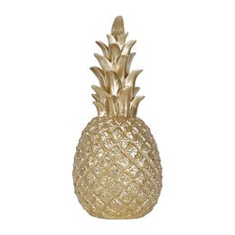 Nordic Light Luxury Decorative Objects resin Pineapple Golden Creative Home Living Room Porch Model Room Soft Decoration Wedding Gift