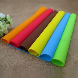 Silicone Mats Baking Liner Oven Heat Insulation Pad Bakeware Kid Table DIN889 T200703
